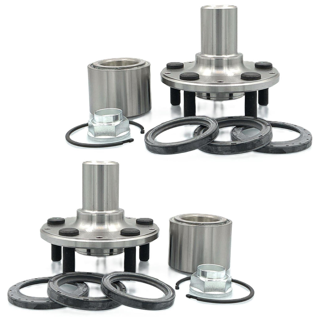 2 L&R Rear Wheel Hub & Wheel Hub Bearing for Subaru Forester 1998 2002 2004 2008