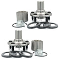 2 L&R Rear Wheel Hub & Wheel Hub Bearing for Subaru Forester 1998 2002 2004 2008