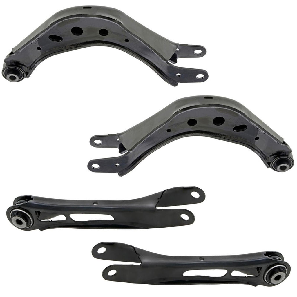 Mevotech Rear Upper Curved Control Arms W Bushings For Chevrolet Equinox 18-24