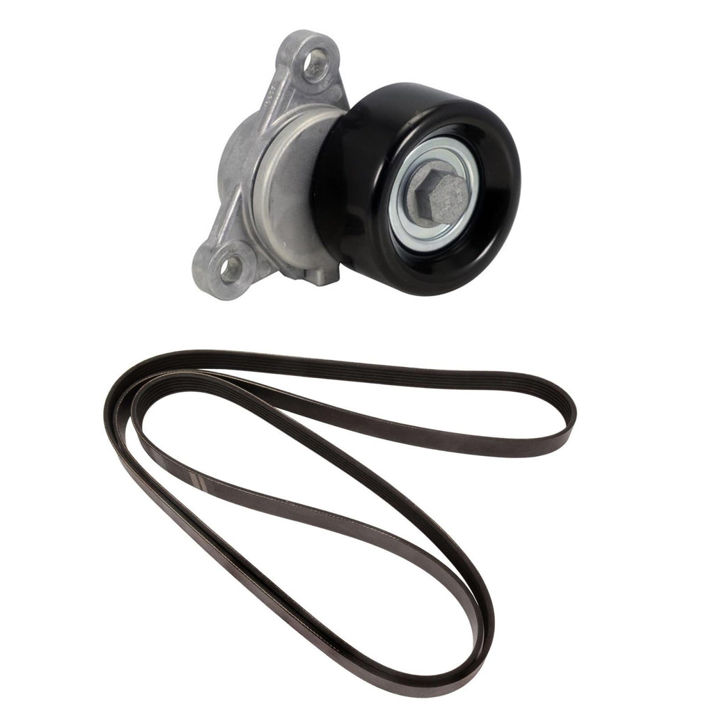 Belt Tensioner w/ Serpentine Belt Kit for Cadillac 3.6L CT6 2016 2017 2018 2020