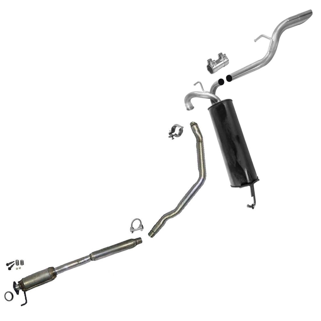 Rear Catalytic Converter Extension Pipe Muffler For Suzuki SX4 4Dr Sedan 08-2009