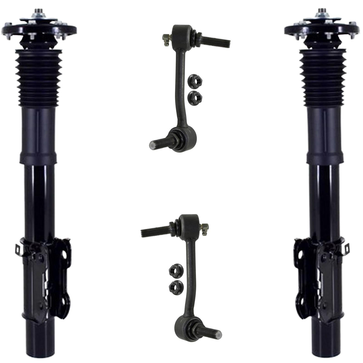Front Struts & Links For Mercedes Benz Sprinter 1500 2019-2023 Rear Wheel Drive