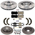 Disc Brake Rotors & Pads for Mercedes Benz S400 2010-2013 W/O Sport Package