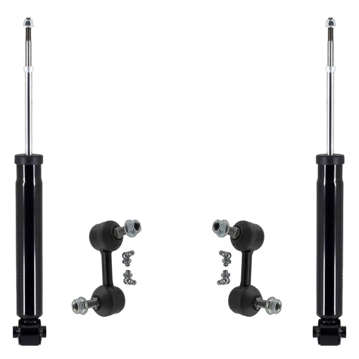 Rear Shocks & Links For Misubishit Outlander 2007 2012 2013 W/ 3RD ROW