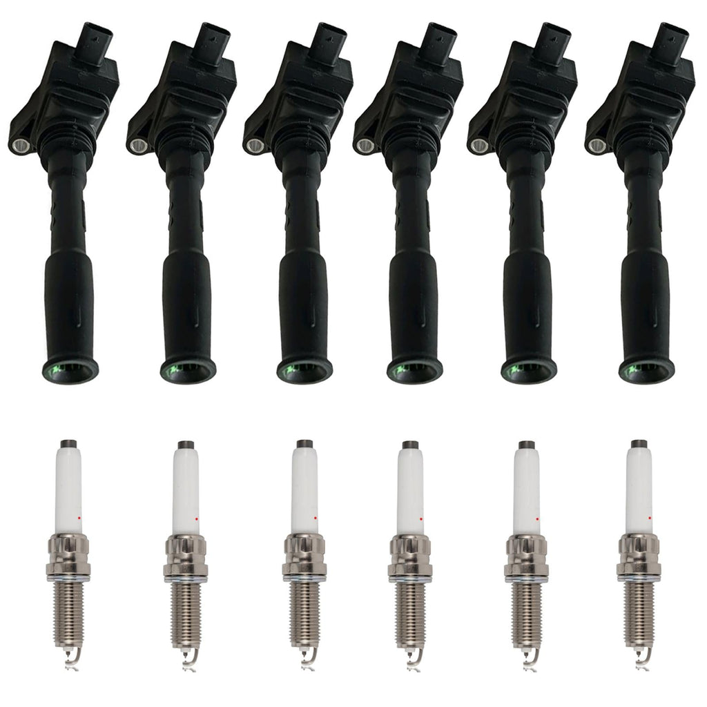 Ignition Coil & Iridium Platinum Spark Plugs For Ford Bronco 2.7L 2021-2025
