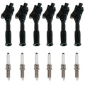 Ignition Coil & Iridium Platinum Spark Plugs For Ford Bronco 2.7L 2021-2025