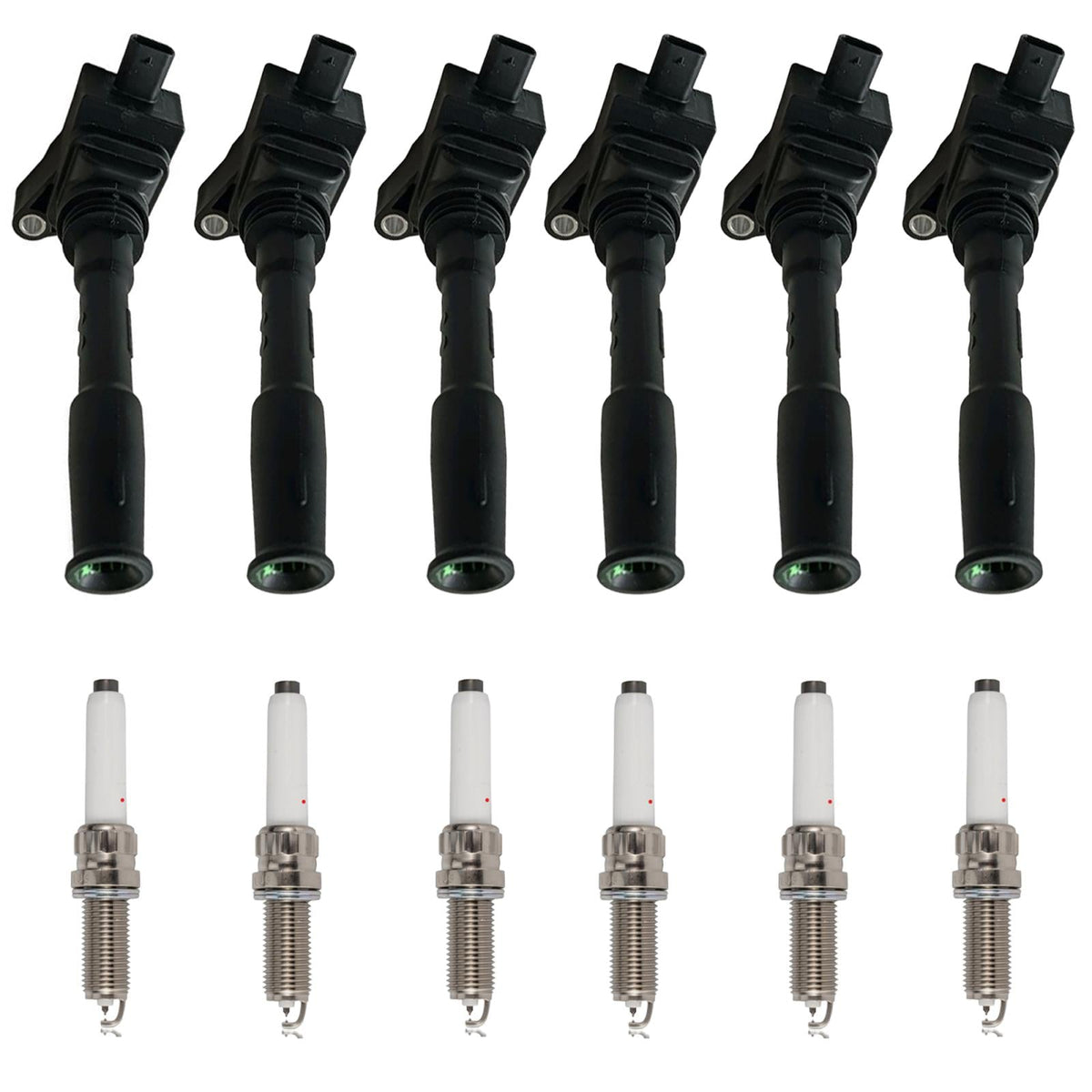Ignition Coil & Iridium Platinum Spark Plugs For Ford Bronco 2.7L 2021-2025