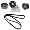 Serpentine Belt, Belt Tensioner & Belt Idler For Honda Civic Si 2.4L 2012-2015