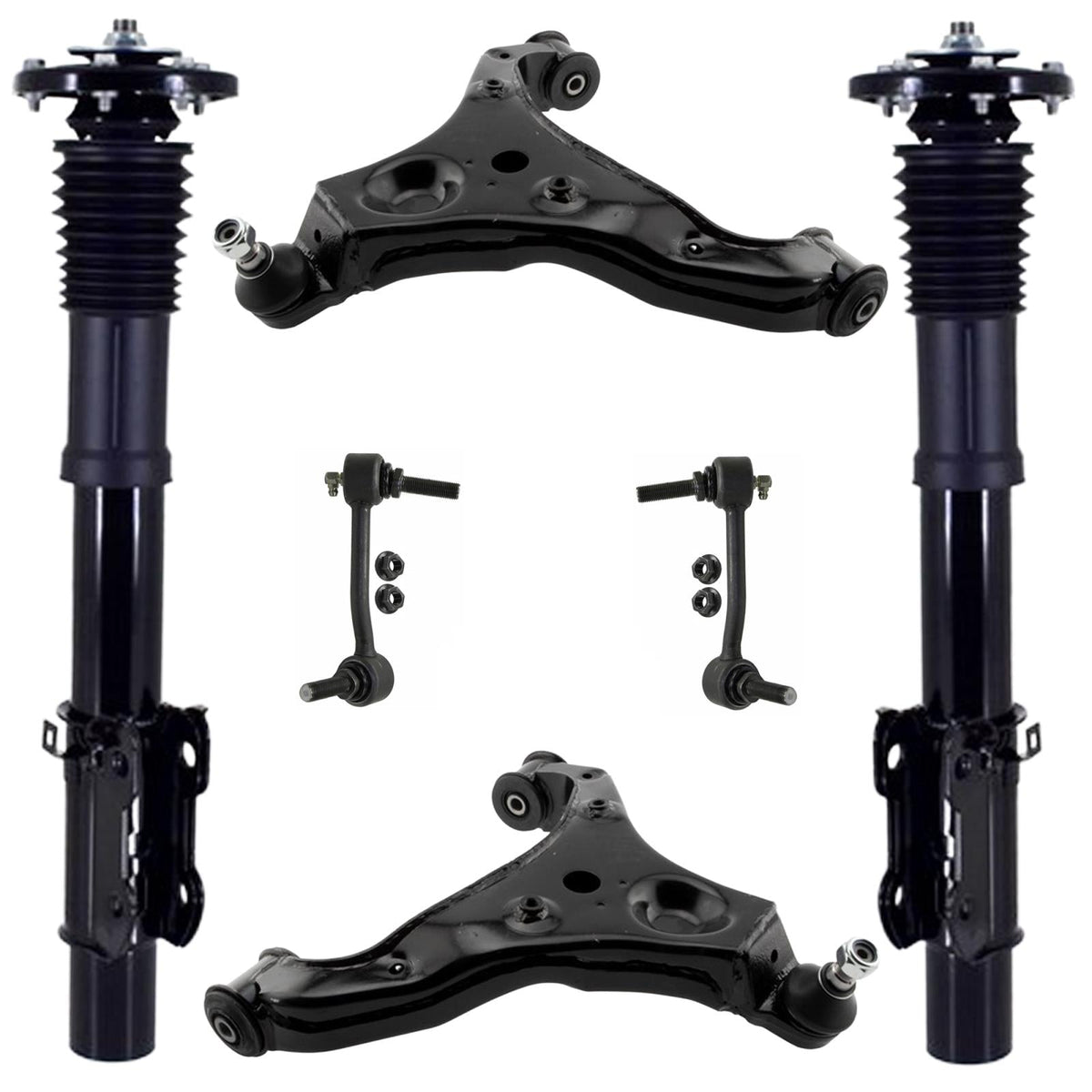 Struts Lower Control Arms & Links For Sprinter 1500 2019-2023 Rear Wheel Drive