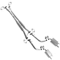 Dual Exhaust System Mufflers for Hyundai Genesis Rear Wheel Drv 4Dr 3.8L 09-14