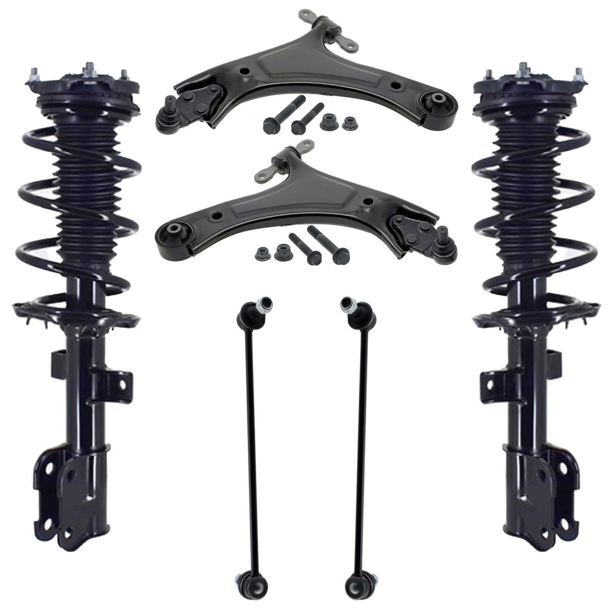 Front Struts Lower Control Arms & Links For Kia Sorento 1.6L 2021 2023 2024