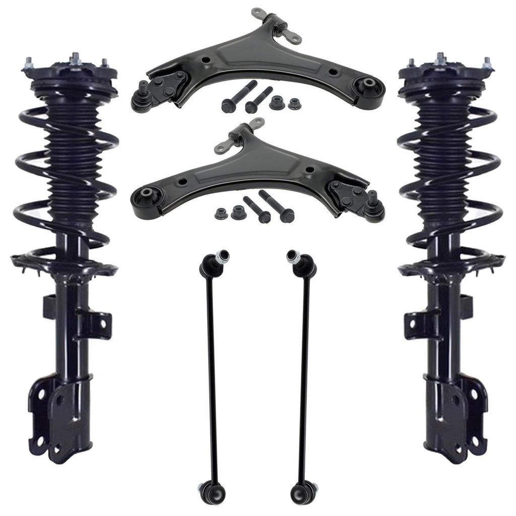 Front Struts Control Arms & Links For Sorento 2.5L 2021-2023 Front Wheel Drive