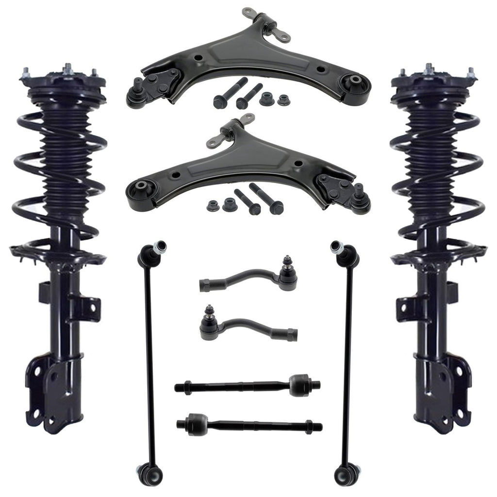 Front Struts Control Arms Tie Rods & Links For Sorento 1.6L 2021 2023 2024 AWD