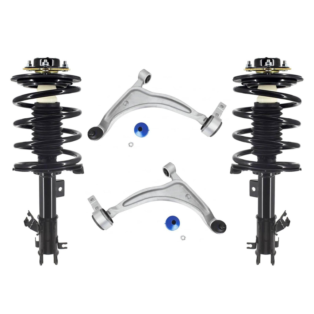 F Complete Coil Spring Struts Lower Control Arms for Nissan Maxima 2004-2008