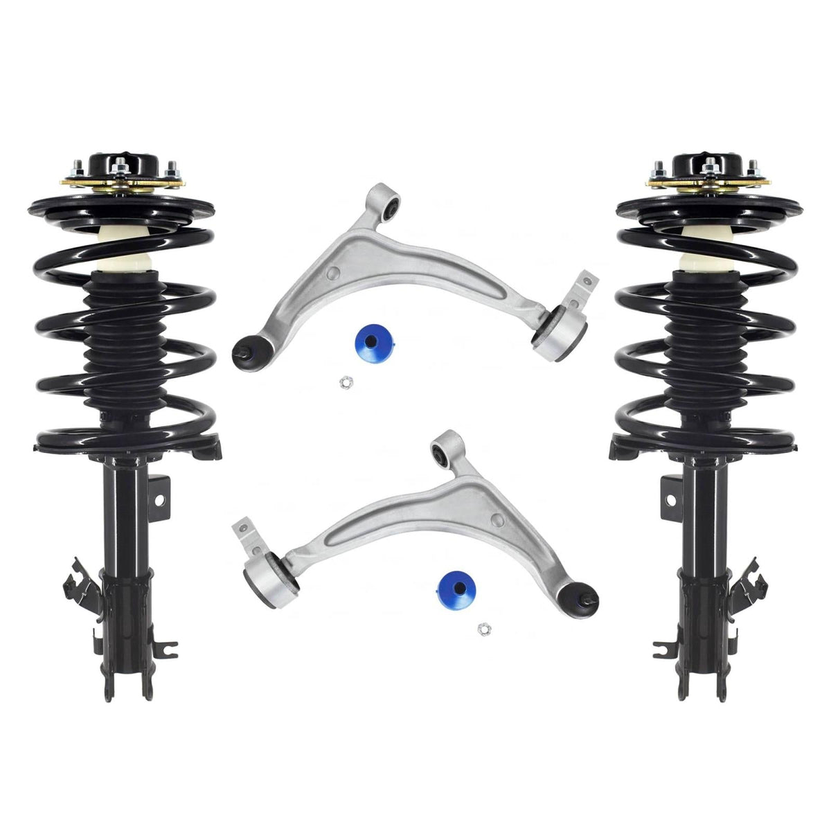 F Complete Coil Spring Struts Lower Control Arms for Nissan Maxima 2004-2008