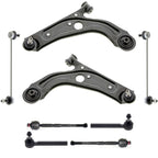 Left & Right Lower Control Arms Ball Joints Tie Rods for Fiat 500 2012-2017