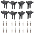 8 Ignition Coil & 16 Iridium Spark Plugs For RAM 2500 3500 5.7L 2011 2013 2018