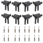 8 Ignition Coil & 16 Iridium Spark Plugs For RAM 2500 3500 5.7L 2011 2013 2018