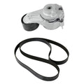 Tensioner Pulley & Engine Belt for Sprinter Van 2500 3.0L Without Rear A/C 07-17
