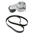 Tensioner Pulley & Engine Belt for Sprinter Van 2500 3.0L Without Rear A/C 07-17