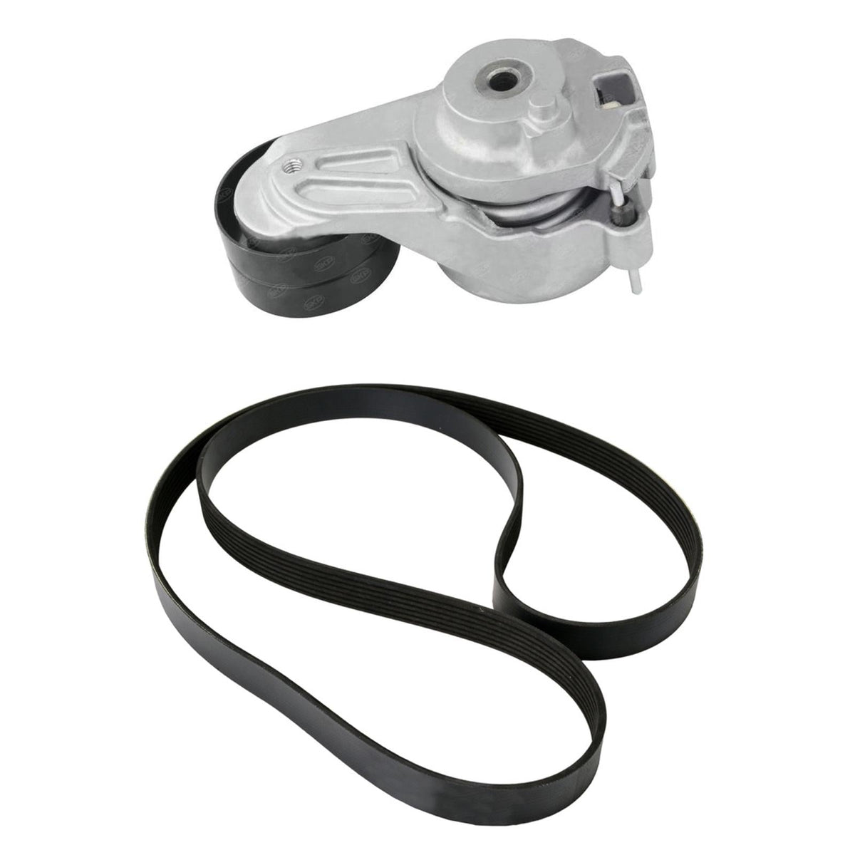 Tensioner Pulley & Engine Belt for Sprinter Van 2500 3.0L Without Rear A/C 07-17