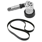 Tensioner Pulley & Engine Belt for Sprinter Van 2500 3.0L With Rear A/C 07-22