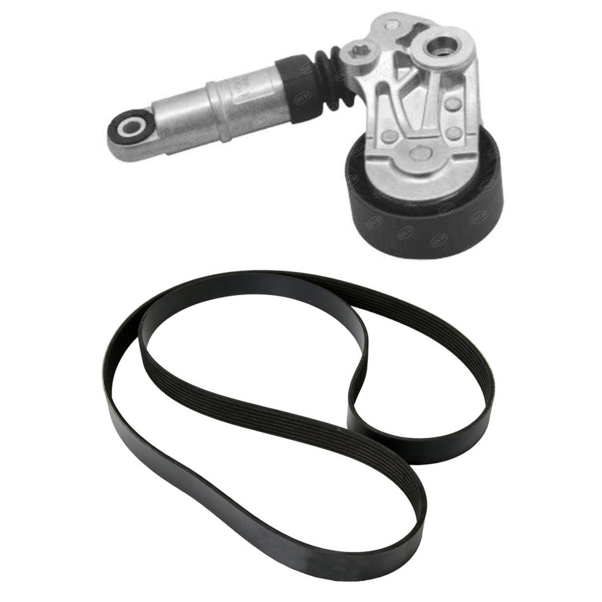 Tensioner Pulley & Engine Belt for Sprinter Van 2500 3.0L With Rear A/C 07-22