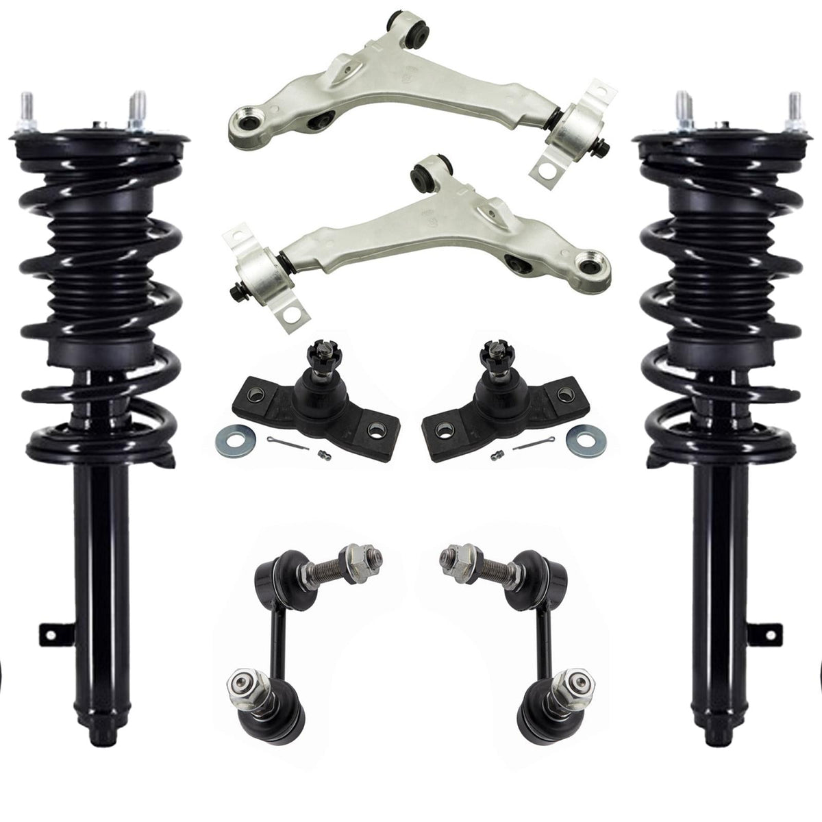 Front Struts Lower Control Arms Ball Joints & Links For IS300 2016-2020 F Sport
