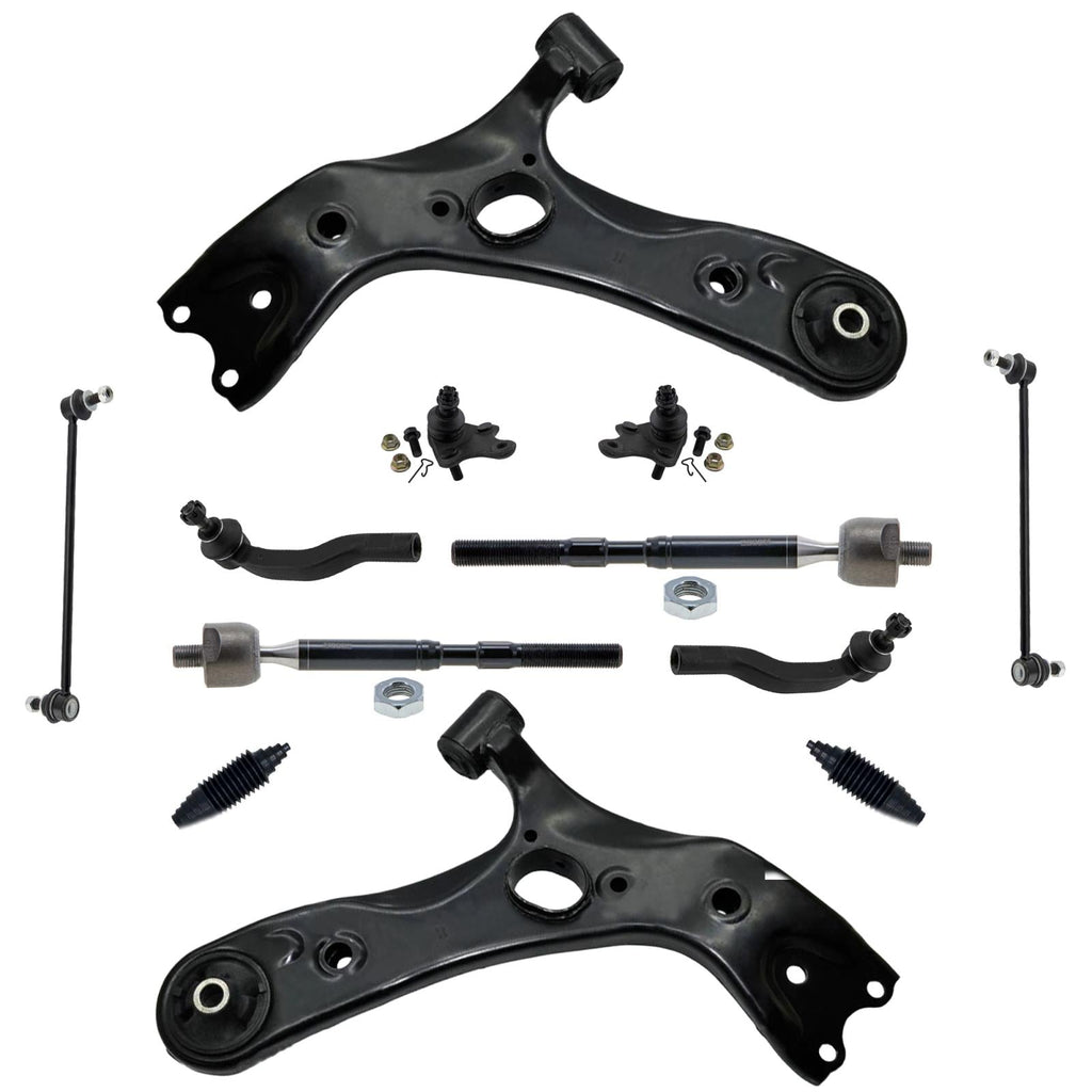 Front Lower Control Arms Tie Rods & Links For Scion xB 2008 2009 2010 2011 2015