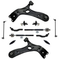 Front Lower Control Arms Tie Rods & Links For Scion xB 2008 2009 2010 2011 2015