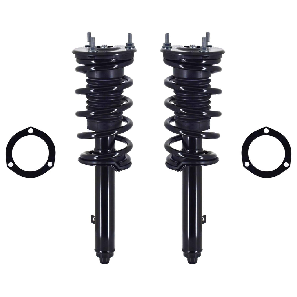 Front Complete Struts W/ Coil Springs For Lexus IS300 2016-2018 All Wheel Drive