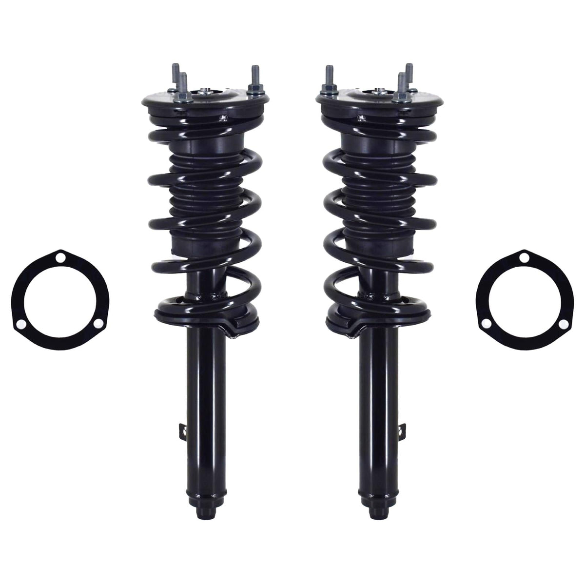 Front Complete Struts W/ Coil Springs For Lexus IS300 2016-2018 All Wheel Drive