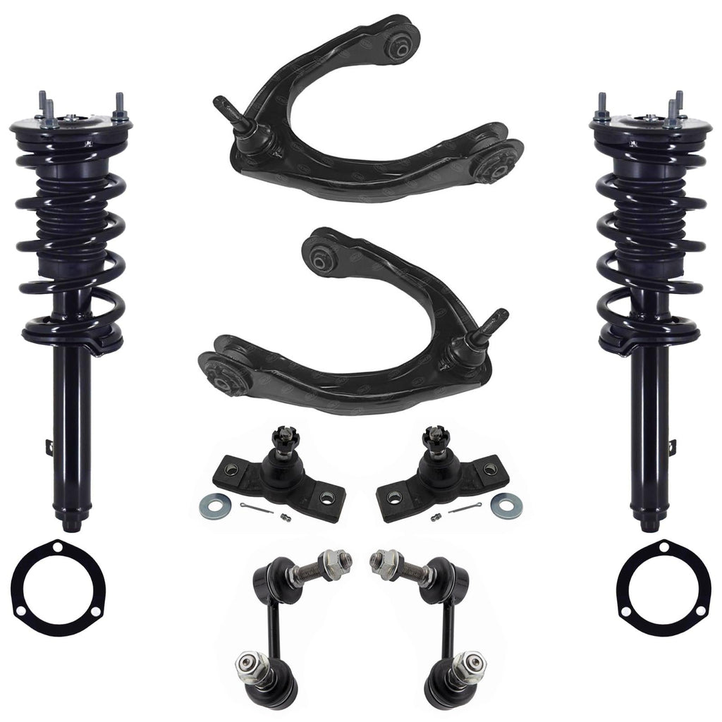 Front Struts Upper Arms Ball Joints & Links For IS300 2016-2018 All Wheel Drive