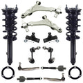 Front Struts Lower Control Arms Ball Joints Tie Rods Links For IS300 16-18 AWD