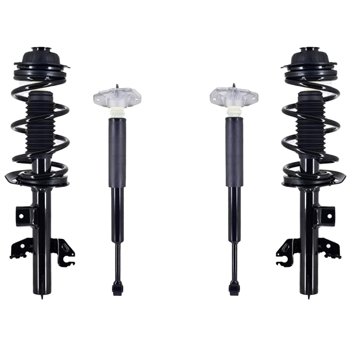 Front Complete Struts & Rear Shocks For Jeep Cherokee 2019-2023 All Wheel Drive