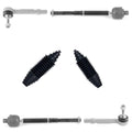 Front Inner & Outer Tie Rods For Tesla S & X 2016 2017 2018 2019 2020 2021 2024