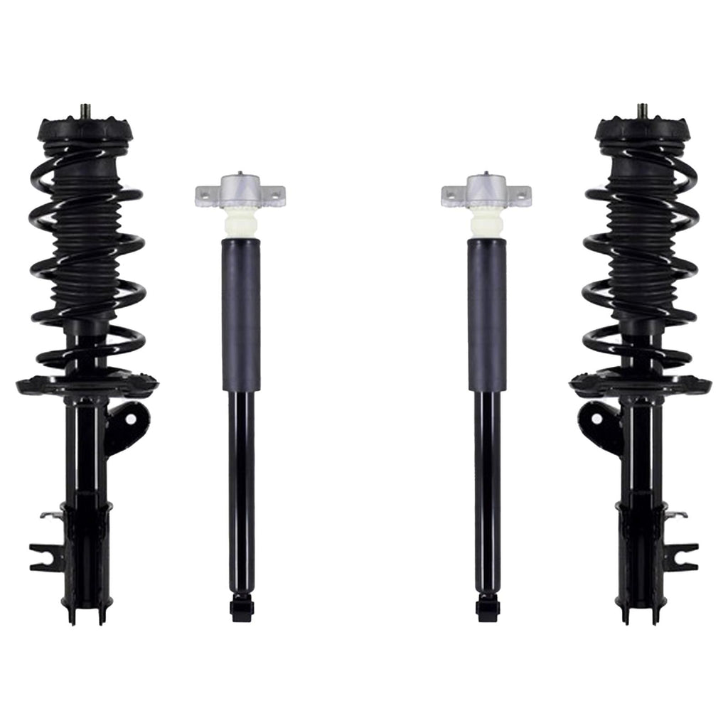 Front Struts & Rear Complete Shocks For Chevrolet Trax 13-22 Front Wheel Drive