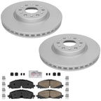 Front Coated Disc Brake Rotors Brake Pads for Buick Enclave 2021 2022 2024 2026