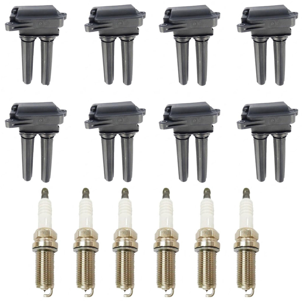 Ignition Coil & 16 Iridium Spark Plugs For RAM 2500 3500 5.7L 2011 2013 2018
