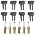 Ignition Coil & 16 Iridium Spark Plugs For RAM 2500 3500 5.7L 2011 2013 2018