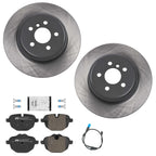 Rear Disc Brake Rotors Brake Pads Sensor for BMW X3 2018 2020 2021 2022 2.0L