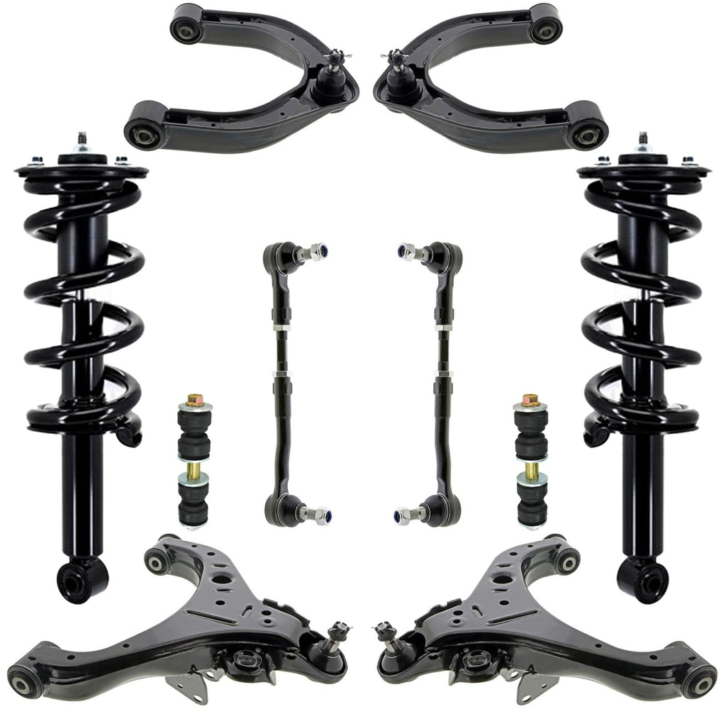 Front Struts Control Arms Tie Rods & Links For Nissan NV1500 NV2500 2012-2021