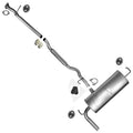 Resonator & Muffler Exhaust Pipe System Fits 2014-2015 Nissan Rouge Select