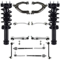 Front Struts Control Arms Tie Rods & Links For Tesla S 16-19 All Wheel Drive