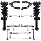 Front Struts Control Arms Tie Rods & Links For Tesla S 16-19 All Wheel Drive