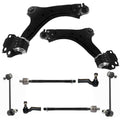 Front Lower Control Arms Tie Rods Links For Land Rover LR2 2008 2009 2010 2015