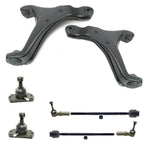 L & R Lower Control Arms Ball Joints Tie Rods for 1988-1996 Pontiac Grand Prix