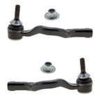 Front Left & Right Outer Tie Rods For Jaguar XJ 2010 2011 2012 2013 2018 2019