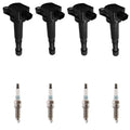 Direct Ignition Coil & Iridium Spark Plugs For Acura TSX 2.4L 2009 2010 2014