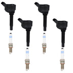 Ignition Coil & Double Platinum Spark Plugs For A3 Sportback E-tron 1.4L 16-18